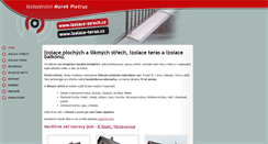 Desktop Screenshot of izolace-strech.cz